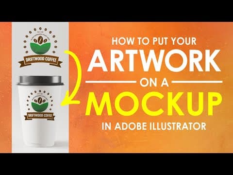 Mockup Feature - How To Put Your Artwork On A Mockup In Adobe Illustrator