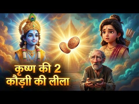 लालची Bhikhari - Bhagwan Krishna Ki 2 Kodi Ki Leela | Arjun Ki Seekh | Toystars