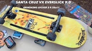 Perfect Slappy Setup! Santa Cruz Everslick Vx 9.0 W/ Gk Locker 2