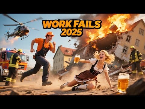 Ultimate Crazy Work Fails And Funny Moments 2025
