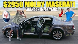 Buying A Nasty Biohazard Maserati For $2950 Sight Unseen At Auction!