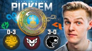 Natosaphix's Pgl Major Copenhagen 2024 Pick'ems (opening Stage)