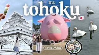 Japan Vlog 🇯🇵🏯🦢 Tohoku's Best Things To Do | Fukushima, Koriyama, Aizu, Morioka (pt. 1)