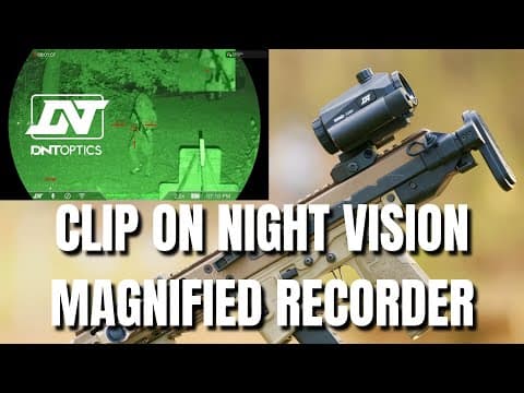 This Optic Does Everything!  Magnifier, Night Vision, Action Camera... Dnt Nvmd