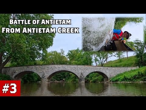 Battle Of Antietam As Never Seen Before | Antietam Creek Part 3 | Burnside's Bridge
