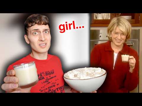 I Tried Making Martha Stewart's Famous Egg Nog