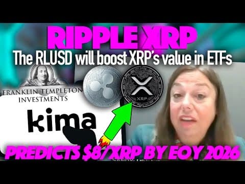 Ripple’s Rlusd Will Boost Xrp’s Value In Etfs Says Sandy Kaul & Kima Predicts $8/xrp By Eoy