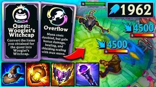 Veigar Stacks Insane Ap With Witchcap And Overflow—team Wiped