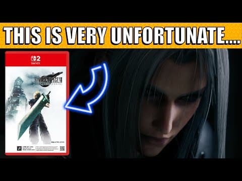 Square Enix Drops Unfortunate News For Switch 2 Version Of Final Fantasy 7 Remake Intergade