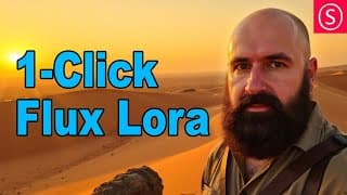 1-click Flux Lora Training