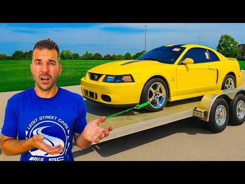 I Bought A Terminator Cobra Mustang At Auction With An “engine Noise” For Cheap! Only 12,000 Miles!