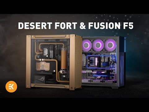 Ultimate Pc Builds: Fort Desert Vs. Fusion F5 | Amd & Intel Showdown!