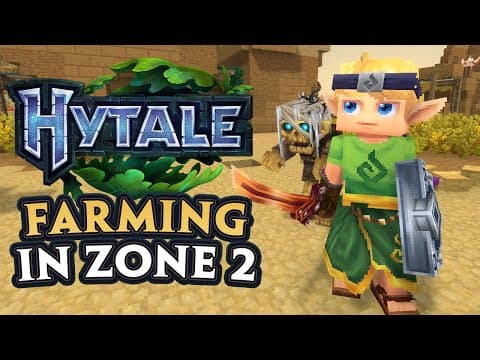 Hytale - Zone 2 Farming For Chitin!