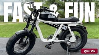 I Can't Believe How Fun This Ebike Is! Qiolor Tiger Rl Review