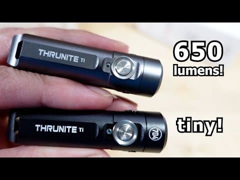 Thrunite Ti Edc Keychain Flashlight