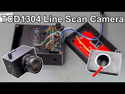 (more Than) Full-frame Line Scan Camera With The Tcd1304 Linear Ccd