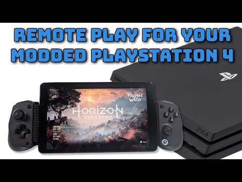 Remote Play On Your Modded Playstation 4 - Official App And Chiaki-ng