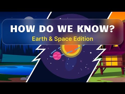 How Do We Know....(these Random Things) - Earth & Space Edition