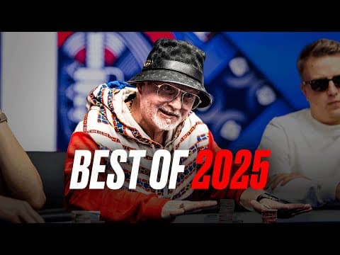 Poker: The Most Brutal Hands Of 2025 🤩 🔥