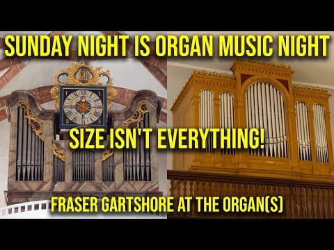 🔴 Live: Size Isn't Everything... 😉 Double Organ Premiere! 🎹