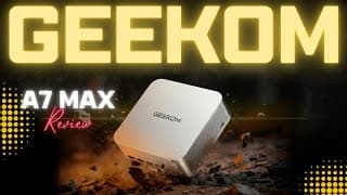 Geekom A7 Max 2026 Review — This Mini Pc Replaced My Desktop For Real Work