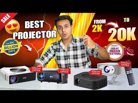 Affordable 2k–20k Projectors 2025 🎥 Best For Home Cinema, Gaming & Streaming
