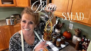 Safely Canning Pickled Three Bean Salad