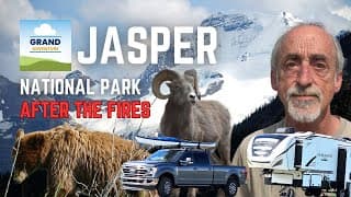 Ep. 420: Jasper National Park  - After The Fires | Alberta Canada Rv Travel Camping Hiking Kayaking