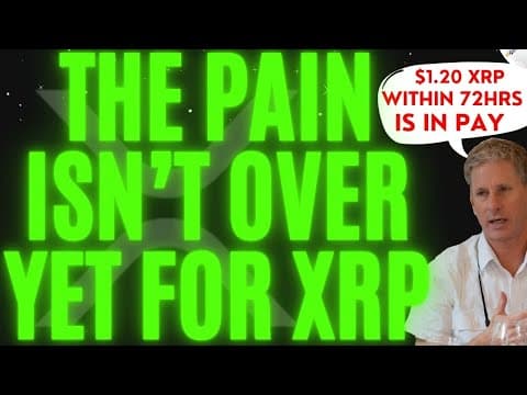 This Is Not Looking Good For Xrp! The Markets Are Heavily Being Manipulated Right Now! This Is Crazy