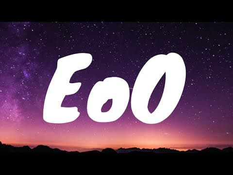 Bad Bunny - Eoo (letra / Lyrics)