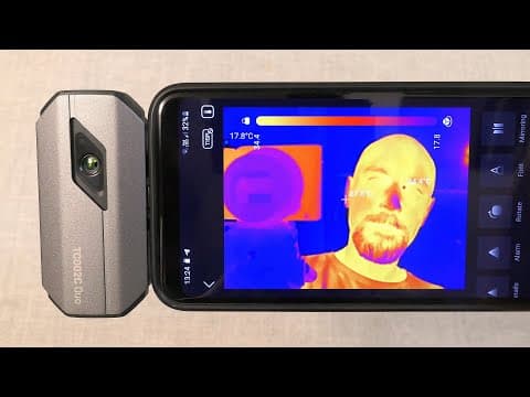 Trying Topdon Tc002c Duo Thermal Camera