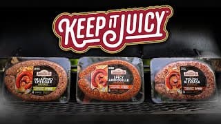 Trying Out Johnsonville's New Fresh Rope Sausage!