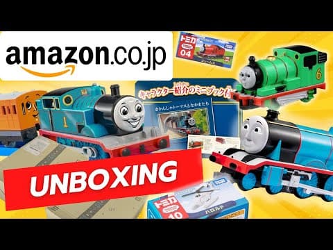 Thomas Plarail 80th Anniversary Unboxing! + More Thomas Toys (diapet)!