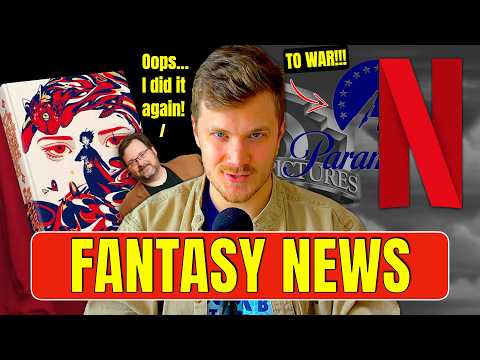 A New Cosmere Book! Hollywood Breaks Into War! Wheel Of Time Leather Bound Update! ~fn~