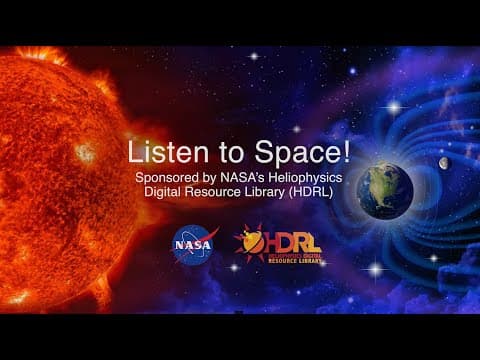 Listen To Space! Transforming Heliophysics Data Into Sound