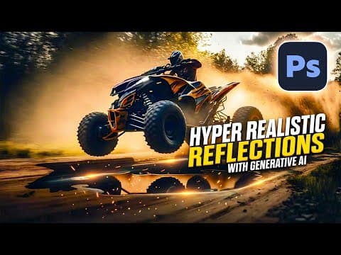 How To Create Realistic Reflection In Photoshop With Generative Fill Ai