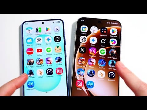 One Ui 8.5 Vs Oxygenos 16 Animations Test