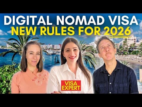 Spain's New Visa Just Got Even Better: Digital Nomad Visa (dnv) Changes 2026
