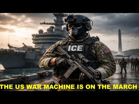 Ice Shootings Destabilize The Us As Neocons Plot Imperial Attack On Iran