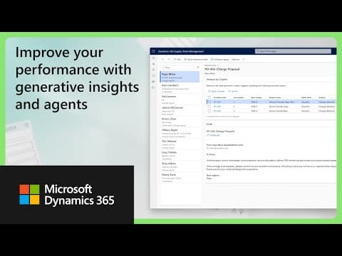 Dynamics 365 Supply Chain Management 2025 Release Wave 1 Release Highlights