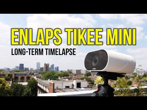 Best Construction Timelapse Camera - Enlaps Tikee Mini