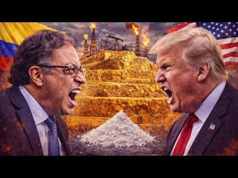 As Gold & Silver Price Spikes Columbia Becomes The Petro Dollar Target