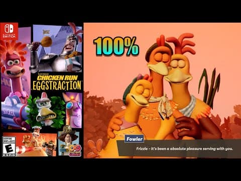 Chicken Run: Eggstraction [122] 100% Switch Longplay