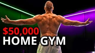 The DREAM Home Gym Transformation– FULL Tour & Workout