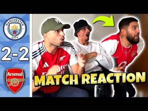 Arsenal Fans Left Speechless After Man City Thriller!