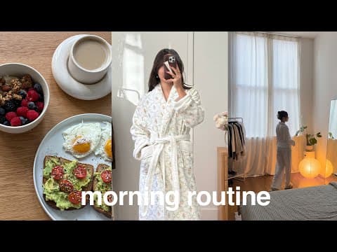 Cozy Winter Morning Routine | 7am Mornings, Productive And Realistic, Slow Mornings