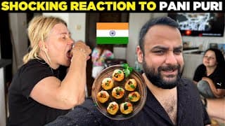 They Tried Indian Pani Puri For The First Time