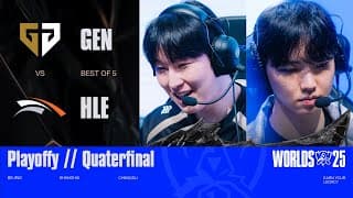 Peanut Vs Chovy - Geng Vs Hle - Ćwierćfinał Worlds 2025