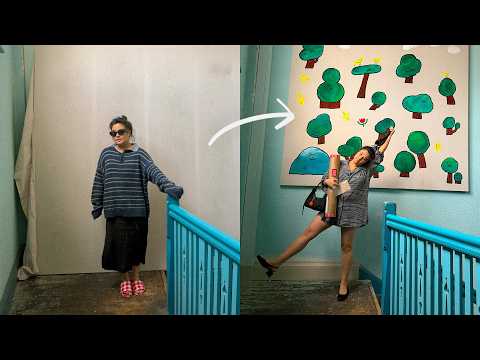 Making A Jumbo Painting For Our Space