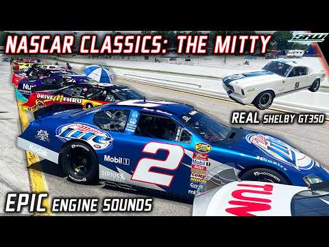 The Biggest Vintage Race Of The Year Is No Joke! Old Nascar Cars And Shelby Mustangs Unhinged!